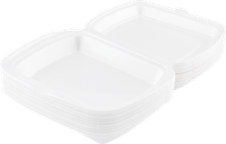 Ланч бокс для горячих и холодных продуктов 365 ДНЕЙ 600г, 10шт