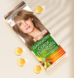 Краска для волос COLOR NATURALS 7.1 Ольха, с 3 маслами, 110мл