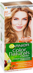 Краска для волос COLOR NATURALS 8.1 Песчаный берег, с 3 маслами, 110мл