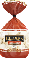 Пельмени ЦЕЗАРЬ с мясом бычков, категория Б, 750г