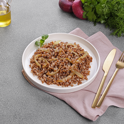 Каша гречневая ЛЕНТА FRESH с луком, весовая