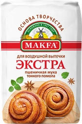 Мука пшеничная MAKFA Экстра хлебопекарная для воздушной выпечки, 2кг