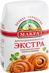 Мука пшеничная MAKFA Экстра хлебопекарная для воздушной выпечки, 2кг