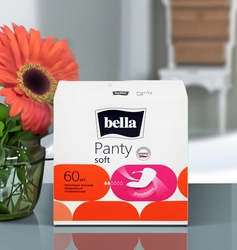 Прокладки ежедневные BELLA Panty Soft, 60шт