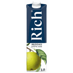 Сок RICH Яблоко, 1л