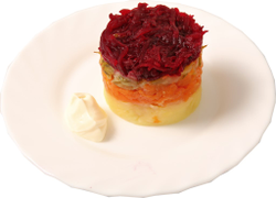 Салат ЛЕНТА FRESH Шуба вегетарианца, весовой