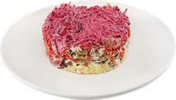 Салат ЛЕНТА FRESH Шуба вегетарианца, весовой