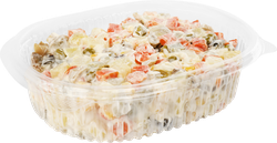 Салат ЛЕНТА FRESH Оливье постный, с шампиньонами, весовой