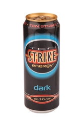 Напиток слабоалкогольный TEN STRIKE Dark, 7,2%, ж/б, 0.45л