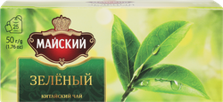 Изображение товара Чай зеленый МАЙСКИЙ Зеленый, 25пак