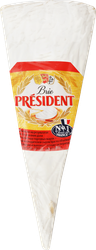 Сыр мягкий PRESIDENT Brie 60%, без змж, 200г