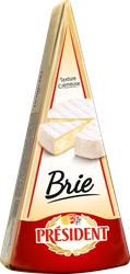 Сыр мягкий PRESIDENT Brie 60%, без змж, 200г