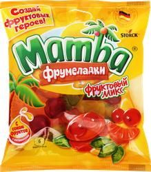 Мармелад жевательный MAMBA Фрумеладки Фруктовый микс, 72г