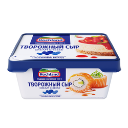 Сыр творожный HOCHLAND Для кулинарии: для горячих и холодных блюд 65%, без змж, 400г