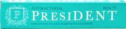 Изображение товара Зубная паста PRESIDENT Antibacterial, 75г
