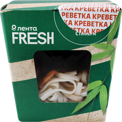 Удон ЛЕНТА FRESH с креветкой в устричном соусе, 240г