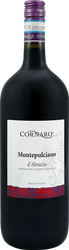 Вино CORNARO Монтепульчано д'Абруццо сортовое ординарное красное сухое, 1.5л
