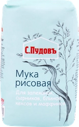 Мука рисовая С.ПУДОВЪ, 500г