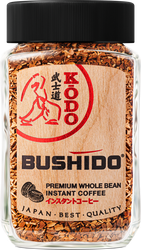 Изображение товара Кофе растворимый BUSHIDO Kodo сублимированный, ст/б, 95г