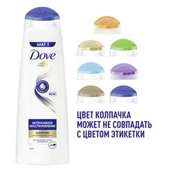 Шампунь для поврежденных волос DOVE Hair Therapy Интенсивное восстановление, 380мл