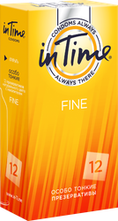Презервативы IN TIME №12 Fine Особо тонкие, 12шт