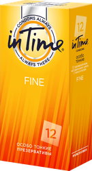 Презервативы IN TIME №12 Fine Особо тонкие, 12шт