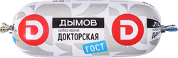 Изображение товара Колбаса вареная ДЫМОВ Докторская ГОСТ, 500г