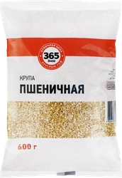 Крупа пшеничная 365 ДНЕЙ, 600г