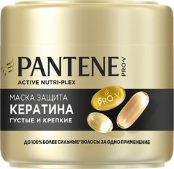Изображение товара Маска для тонких, ослабленных волос PANTENE Густые и крепкие, 300мл