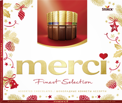 Конфеты MERCI Finest selection Ассорти, 250г