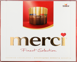Изображение товара Конфеты MERCI Finest selection Ассорти, 250г
