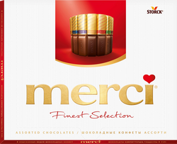 Конфеты MERCI Finest selection Ассорти, 250г