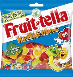 Мармелад жевательный FRUIT-TELLA Крутой микс, 150г