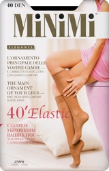 Гольфы женские MINIMI Elastic Lycra 20 den nero 0, 2пары