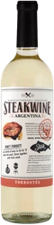 Вино STEAKWINE Торронтес Мендоса белое полусухое, 0.75л