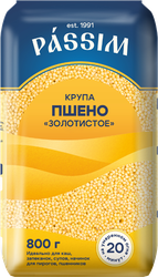 Изображение товара Пшено ПАССИМ Отборное высший сорт, 800г