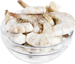 Изображение товара Креветки свежемороженые, в панцире без головы 21/25, весовые