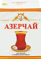 Чай черный АЗЕРЧАЙ с ароматом бергамота листовой, 100г