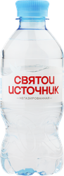 Изображение товара Вода питьевая СВЯТОЙ ИСТОЧНИК негазированная, 0.33л