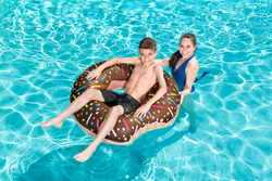 Круг для плавания надувной BESTWAY Summer Flavors Пончик d=107см, Арт. 36118