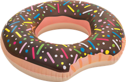Круг для плавания надувной BESTWAY Summer Flavors Пончик d=107см, Арт. 36118