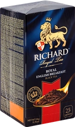 Чай черный RICHARD Royal English Breakfast байховый, 25пак