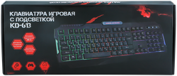 Клавиатура игровая PLAYMAX KD613 с подсветкой