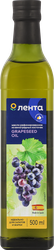 Изображение товара Масло виноградных косточек ЛЕНТА рафинированное, 500мл