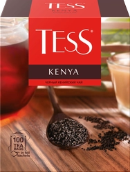 Чай черный TESS Kenya байховый, 100пак