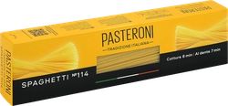 Макароны PASTERONI Spaghetti №114 группа А высший сорт, 450г