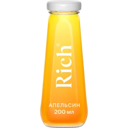 Сок RICH Апельсин, 0.2л