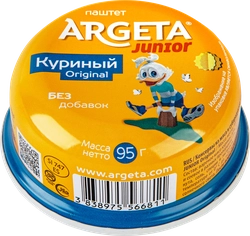 Паштет ARGETA Junior Куриный, 95г