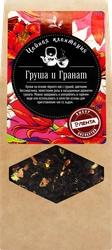 Чай черный ЧАЙНАЯ ПЛАНТАЦИЯ Груша с гранатом байховый листовой, 80г