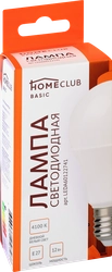 Лампа светодиодная HOMECLUB A60 E27 12Вт 4100К Арт. LEDA60122741